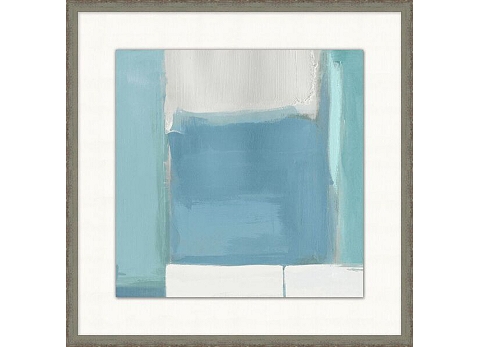 Modern Aqua Framed Art - Find the Perfect Style! | Havertys