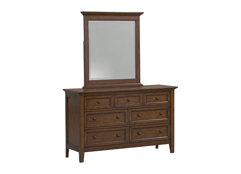 Ashebrooke Youth Dresser With Mirror, Dresser With Hutch Mirror