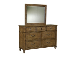 Printers Alley Dresser with Mirror | Havertys