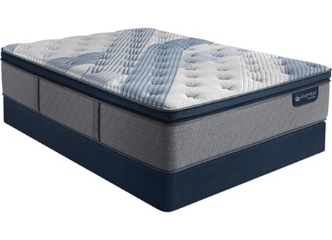 Blue Fusion 1000 Plush Pillow Top Mattress Set Find The Perfect