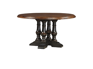 Logan Circle Round Dining Table | Havertys