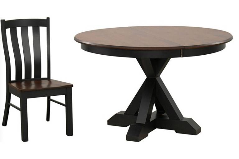 Jamestown Dining Table Find The, Dark Maple Dining Room Chairs