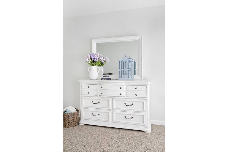 Welcome Home Dresser With Mirror Find, Grey Mirror Dresser Set
