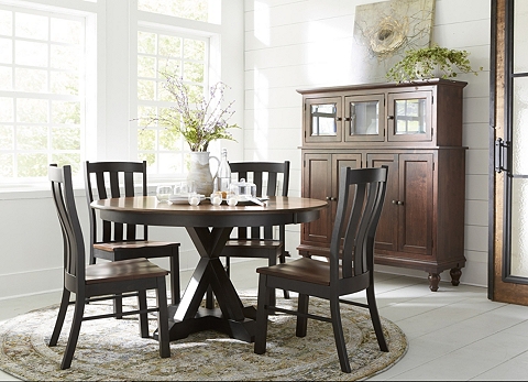 Casual Dining Furniture Sets, Casual Round Dining Table And Chairs