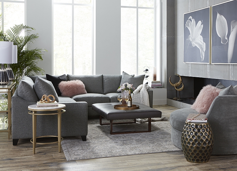 Gwyneth Sectional Find The Perfect Style Havertys