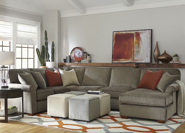 Norfolk Sectional Find The Perfect Style Havertys