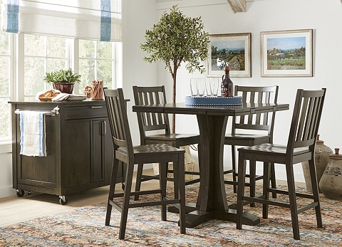 Barstools in Wood, Black, Brown, Fabric & More | Havertys