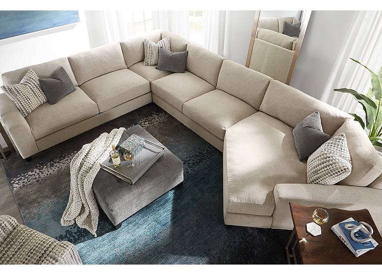 Harmony Sectional Find The Perfect, Havertys Sectional Sofa Reviews