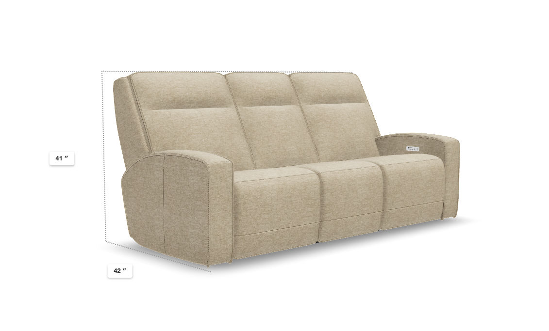 Haley Power Sofa - Thumbnail 3