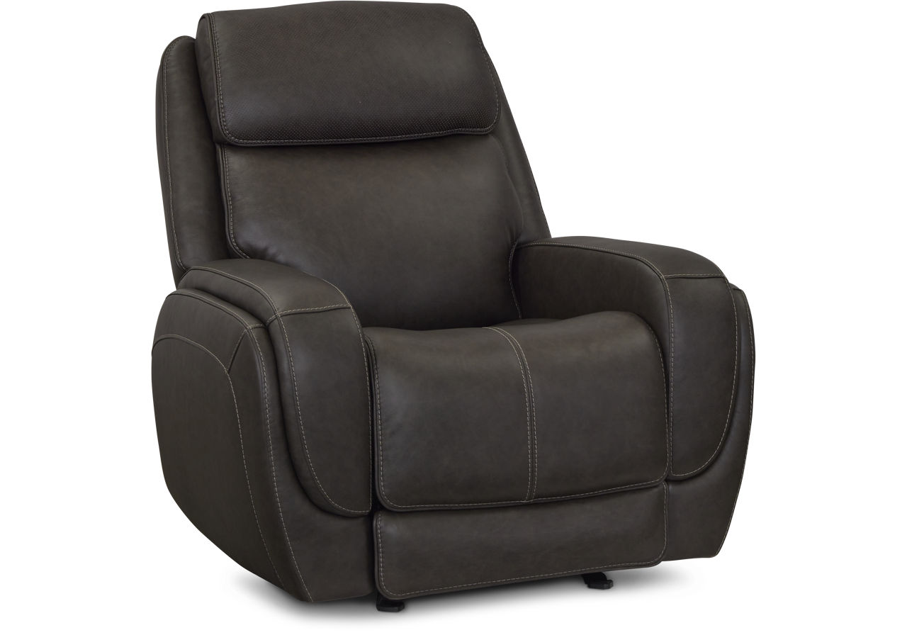 Havertys Polaris Power Glider Recliner