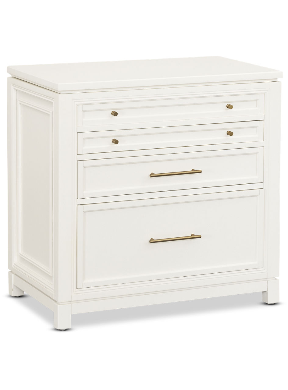 Havertys Mabry Lift Top File Cabinet