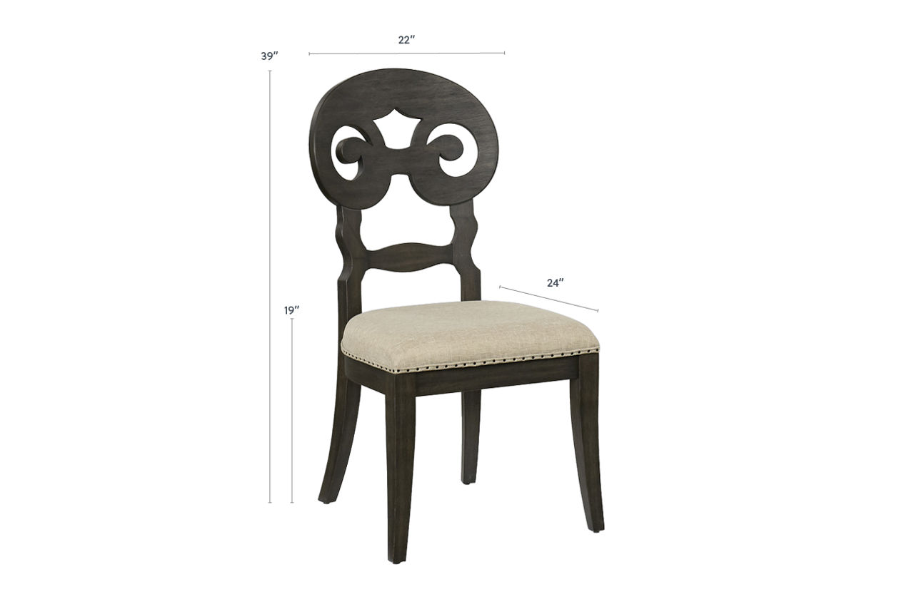 Barrington Scroll Side Chair