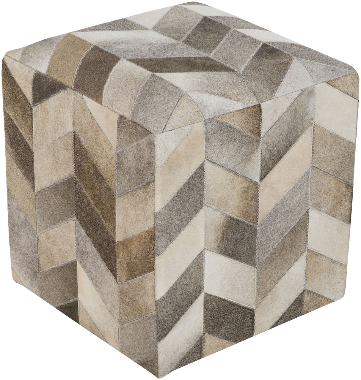 Havertys Zeke Pouf
