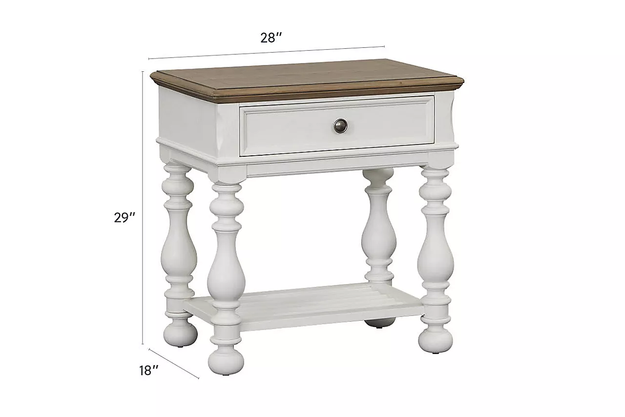 Nantucket Open Nightstand
