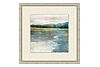 Lake View at Dusk Framed Art. Main image thumbnail.