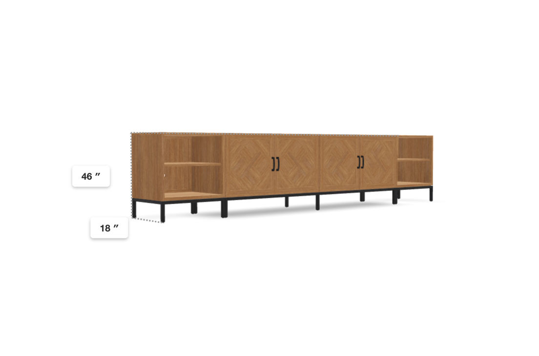 Coen Large Media Console - Thumbnail 2