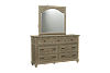 Blue Ridge Dresser with Mirror. Main image thumbnail.