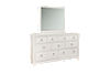Corsica Dresser with Mirror. Main image thumbnail.