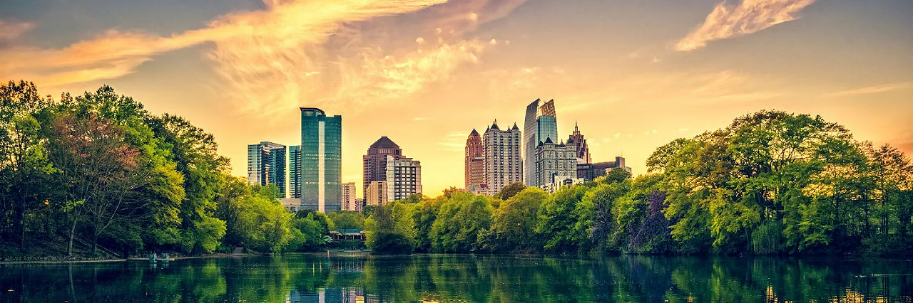 Atlanta city skyline