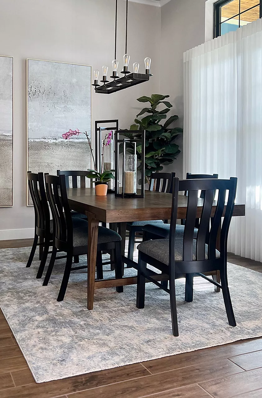 Image of Jamestown dining table and chairs
