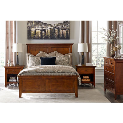 Havertys king sleigh deals bed