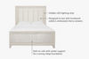 Corsica Panel Bed