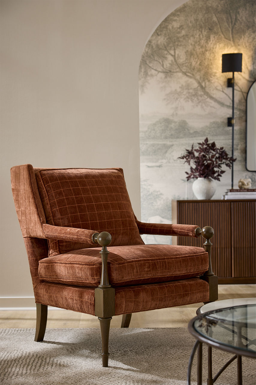 Adelaide Wooden Accent Chair