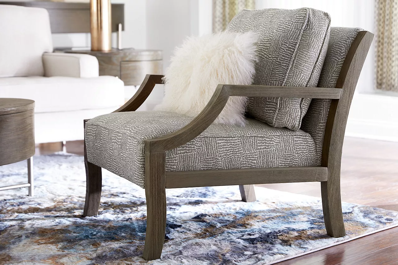 Gianna accent chair Vignette