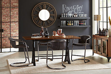 Havertys river city dining shop table