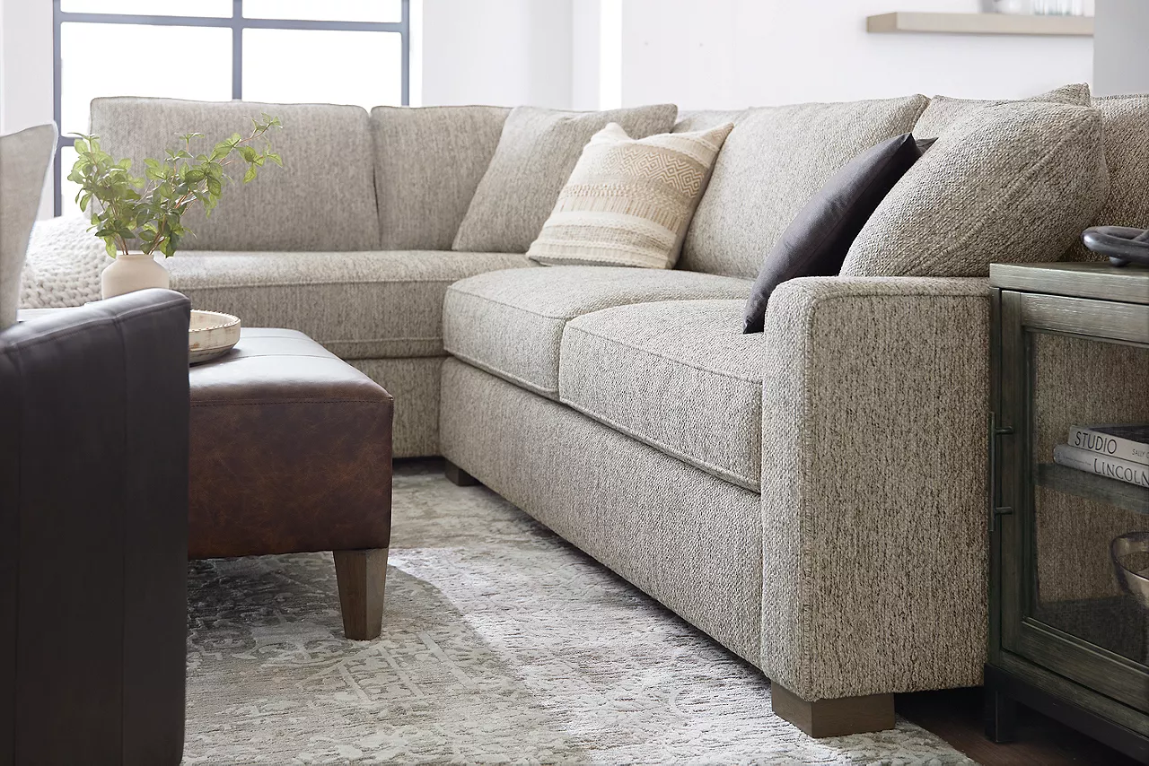 Detail of Katrina Fabric Sectional