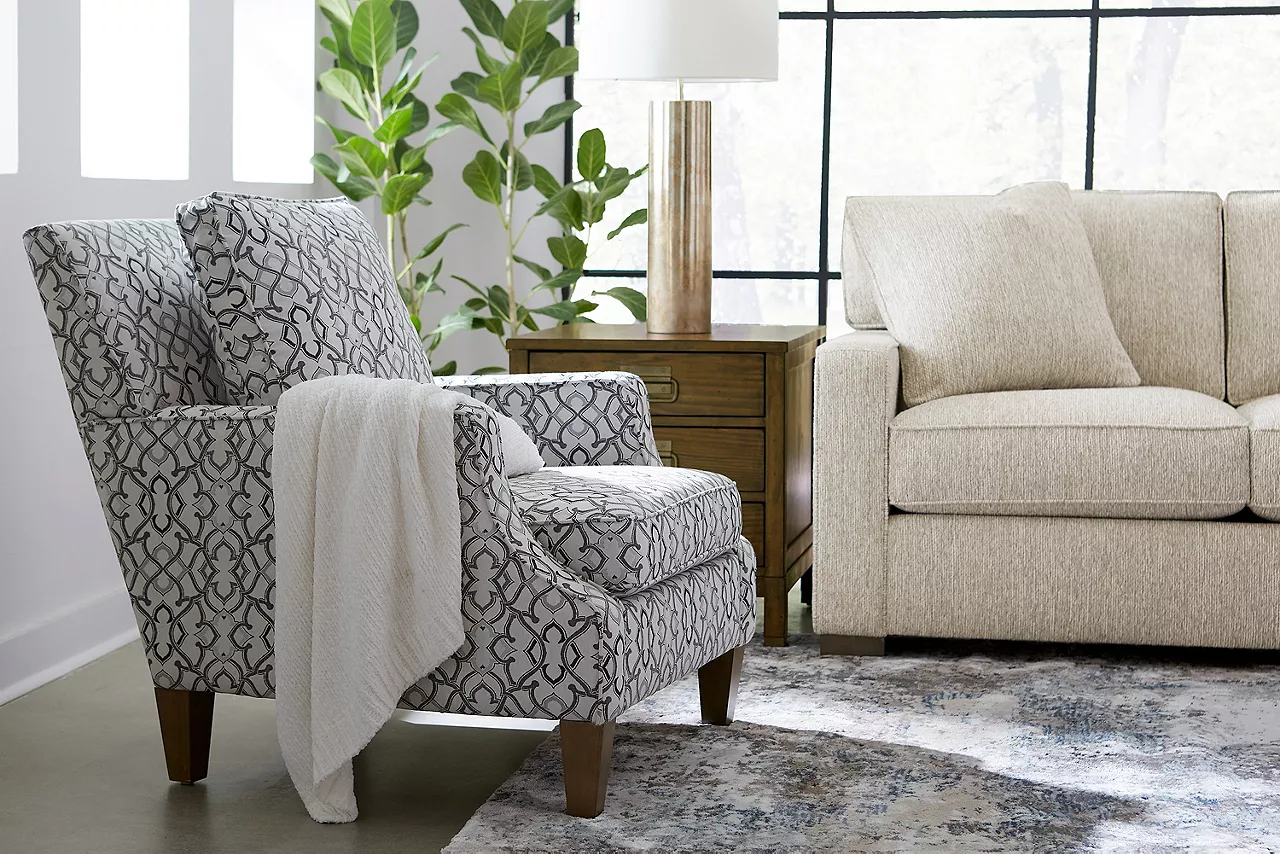 Katrina Accent Chair in Living Room Scene