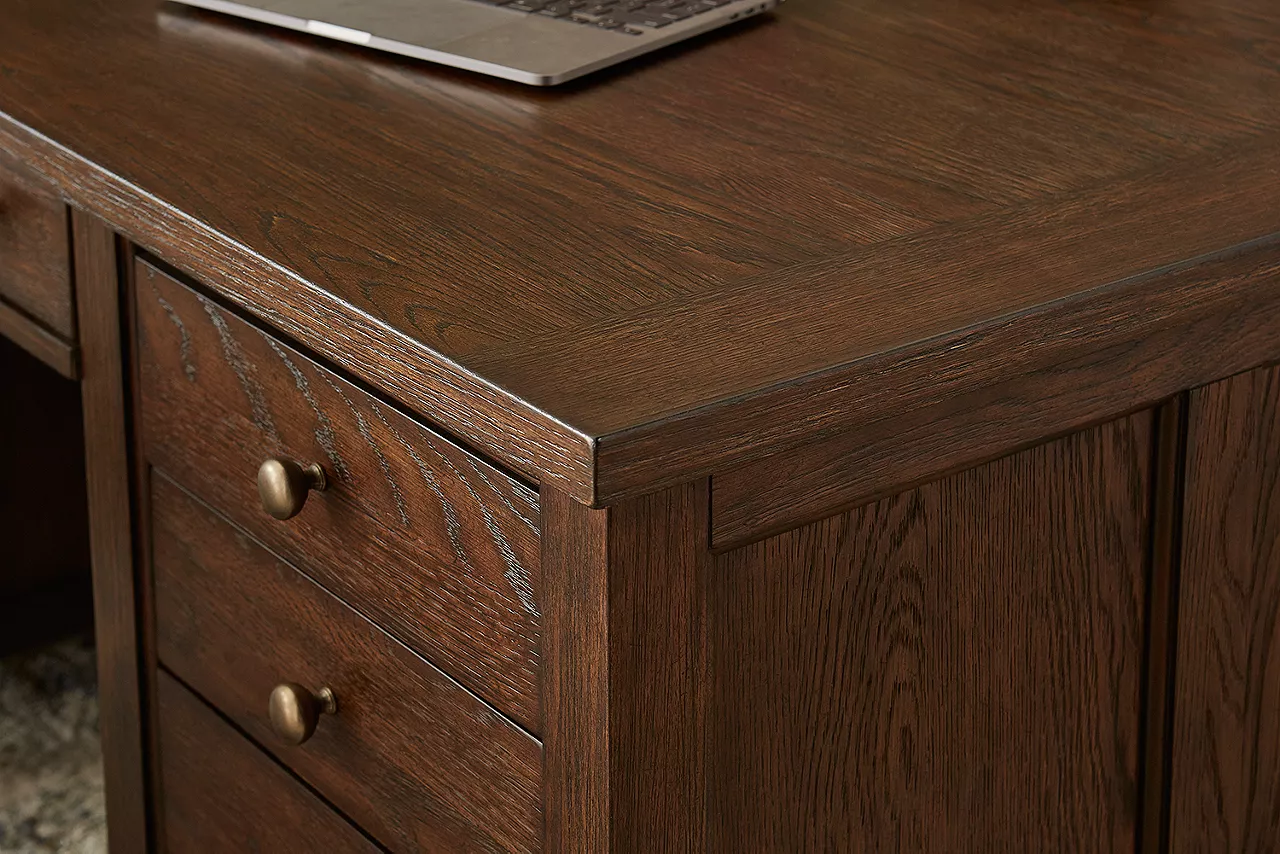 Detail of Montgomery executive desk