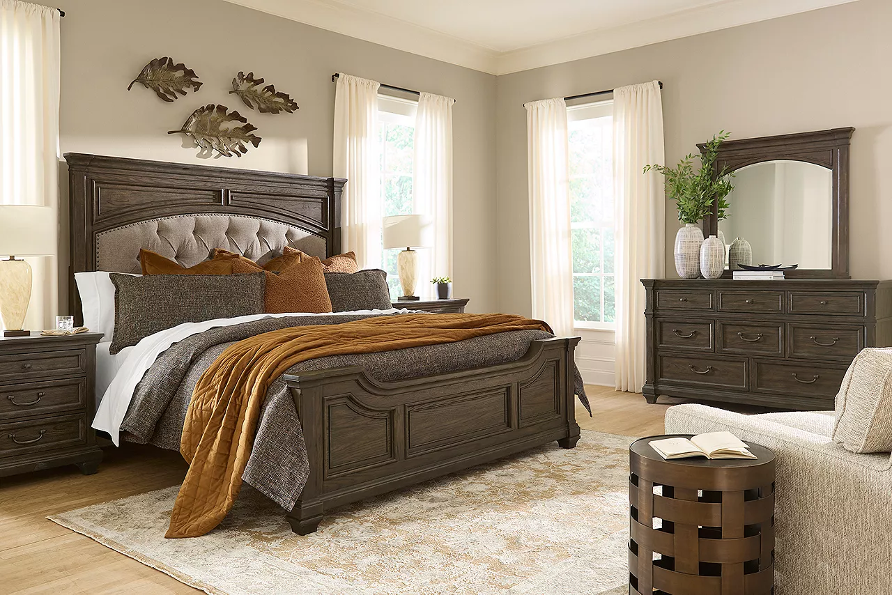 Laurel Canyon Bedroom Set in a room scene