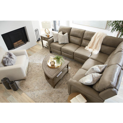 Havertys sectional deals with recliner