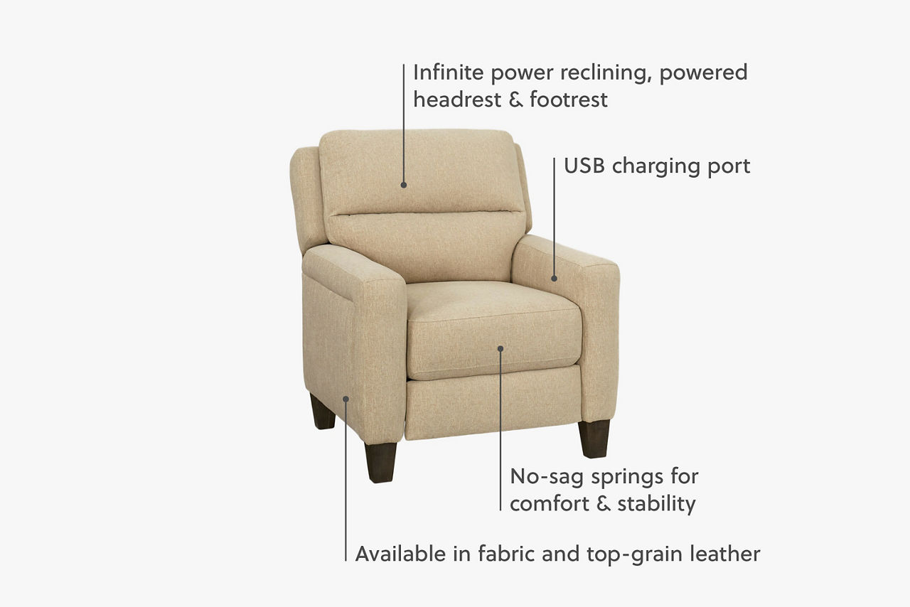 Ava Accent Recliner - Thumbnail 2