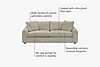 Carson 97 Inch 2 Seat Sofa. Alt image 2.