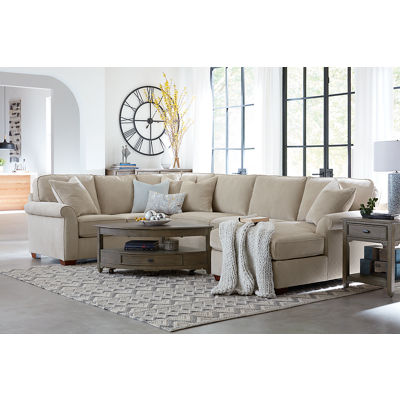 Havertys on sale grey sectional