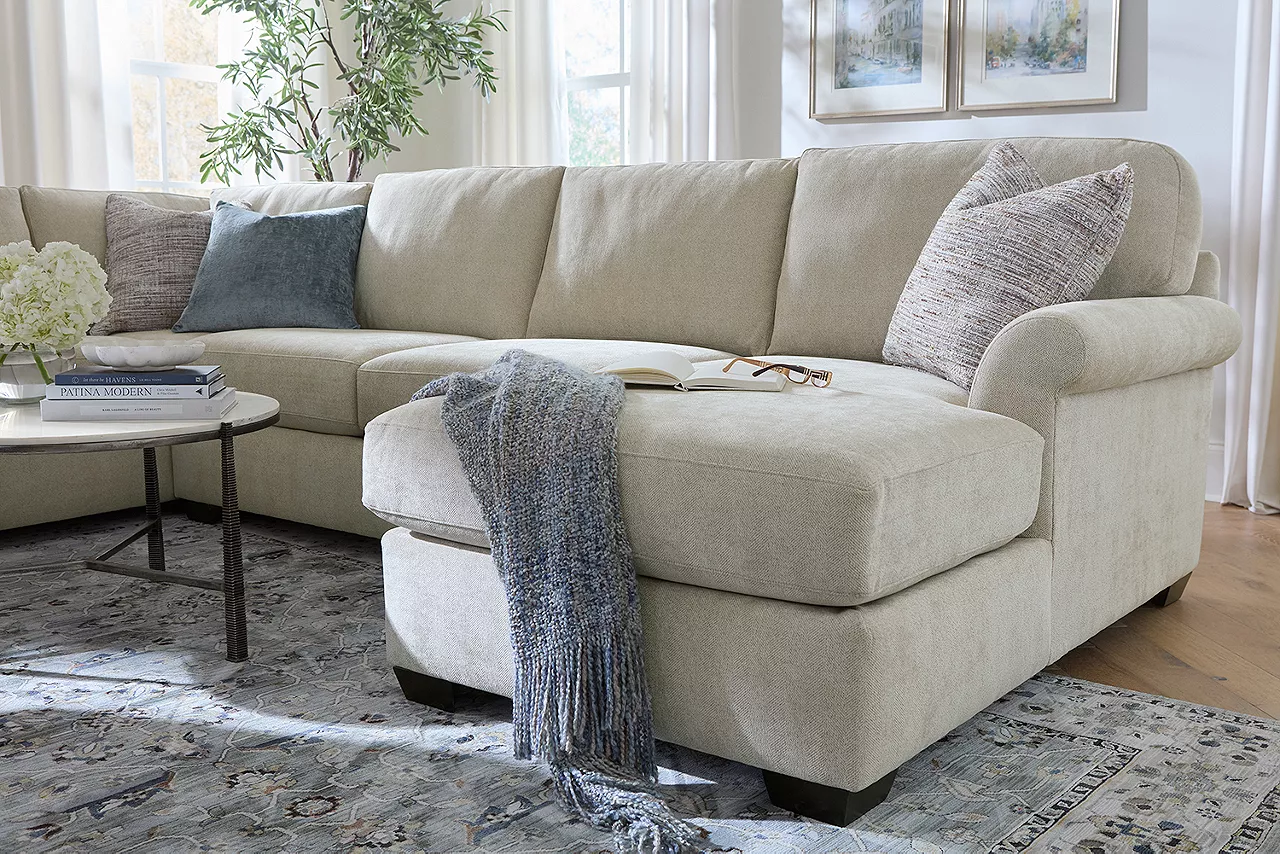 Detail Image of Taylor Sectional in a room scene