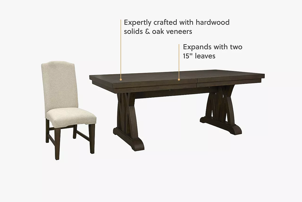Image highlighting Grant Park dining table benefits