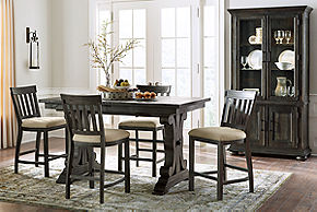 Havertys extendable dining deals table