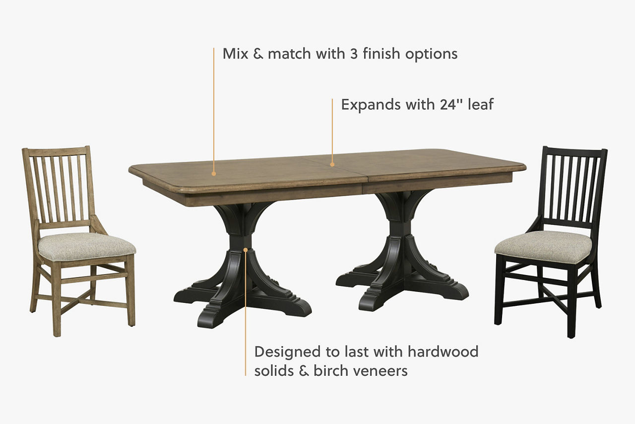 Sheffield Pedestal Table - Thumbnail 2