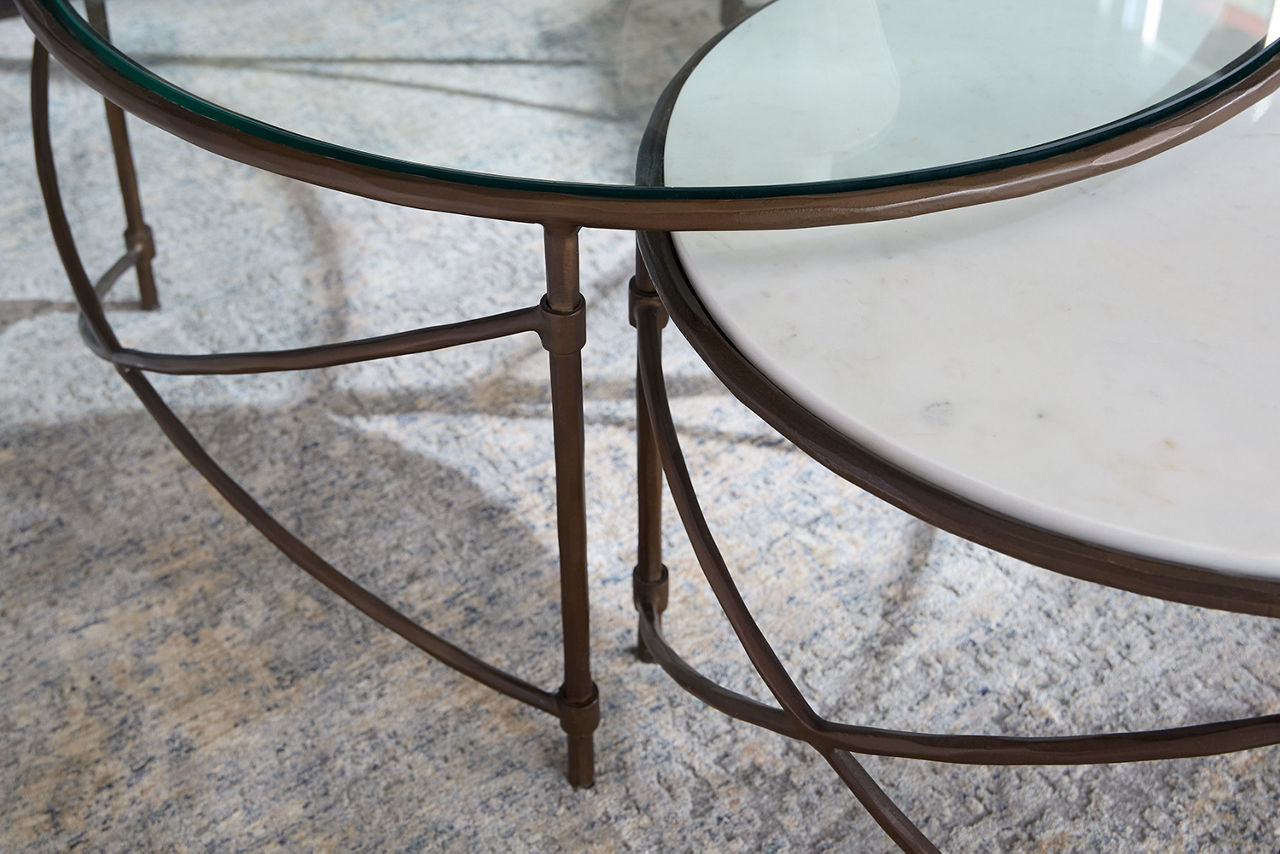 Havertys Noah Nesting Coffee Table - Thumbnail 4
