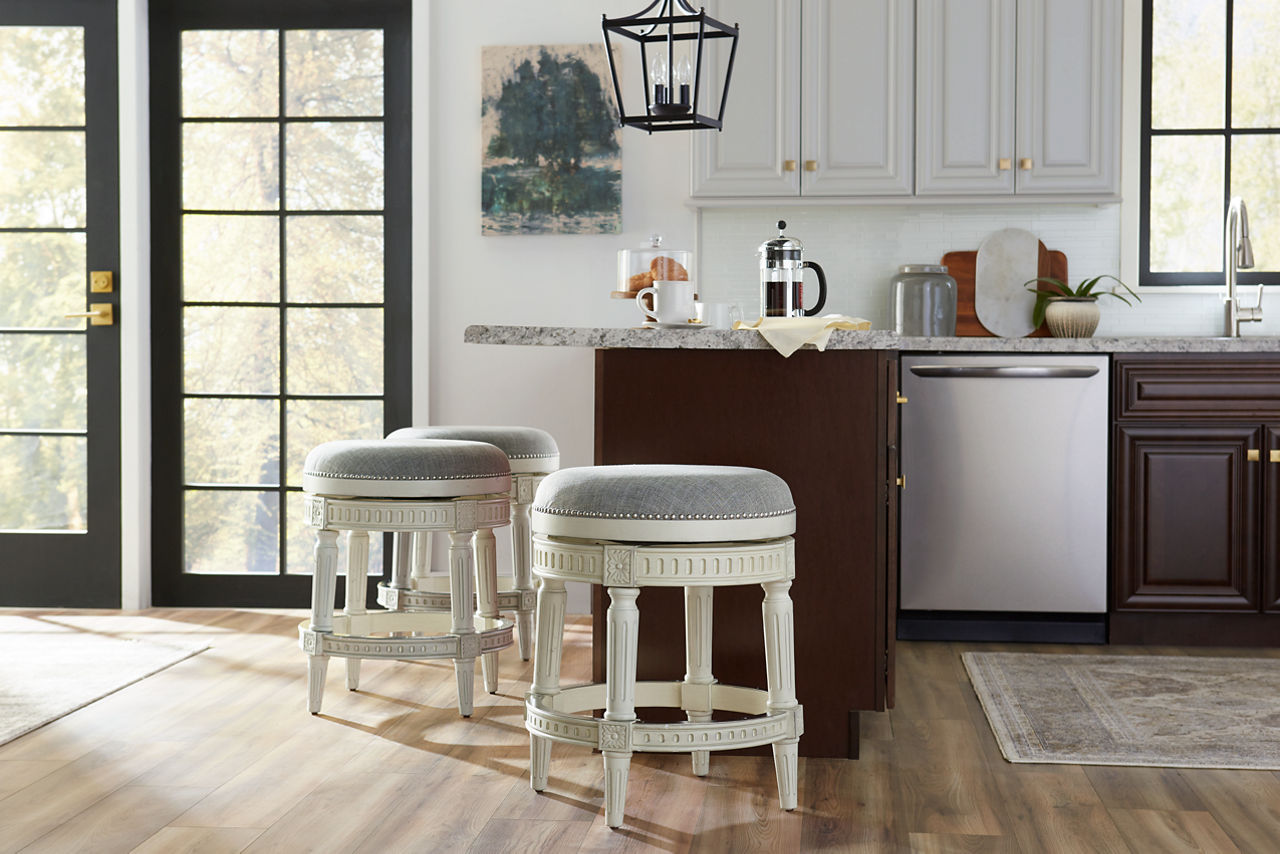 Draper Backless Barstool