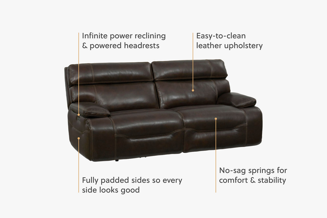 Rattta　コラッタ ●シャドウレス　Shadowless　ウィザーズ　② Denver Power Reclining Sofa