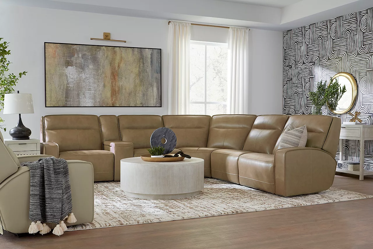 Image of Haley Sectional in a room scene