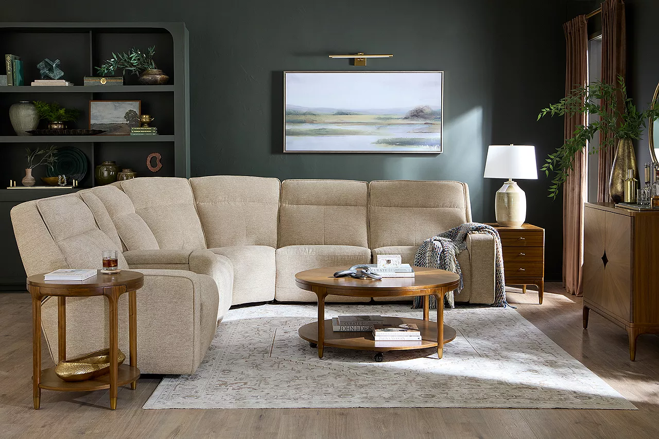 Image of Haley fabric sectional 