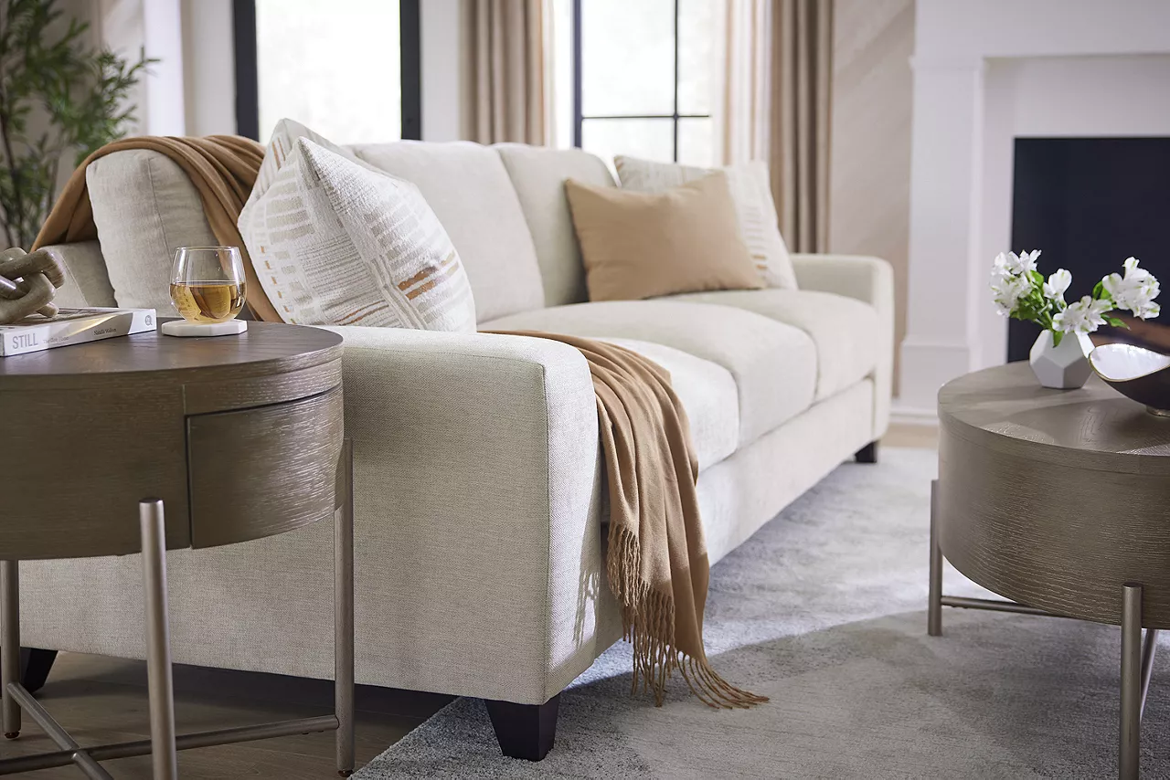 Detail of Harmony 97 Inch Sofa