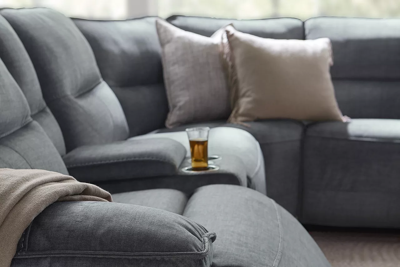 Closeup shot of Reynolds sectional