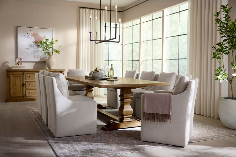 Dining Table Restoration Hardware Living Room Chairs Cozy Capsule