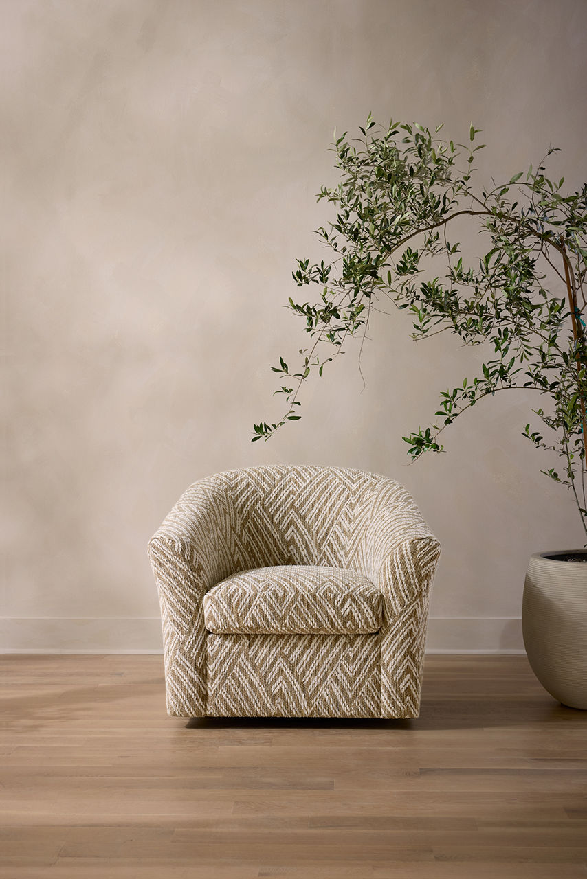 Shiloh Swivel Accent Chair - Thumbnail 2